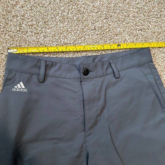 Adidas Climalite Golf Athletic Performance Pants 30x30 Mens Gray Straight Flat - Picture 3 of 5